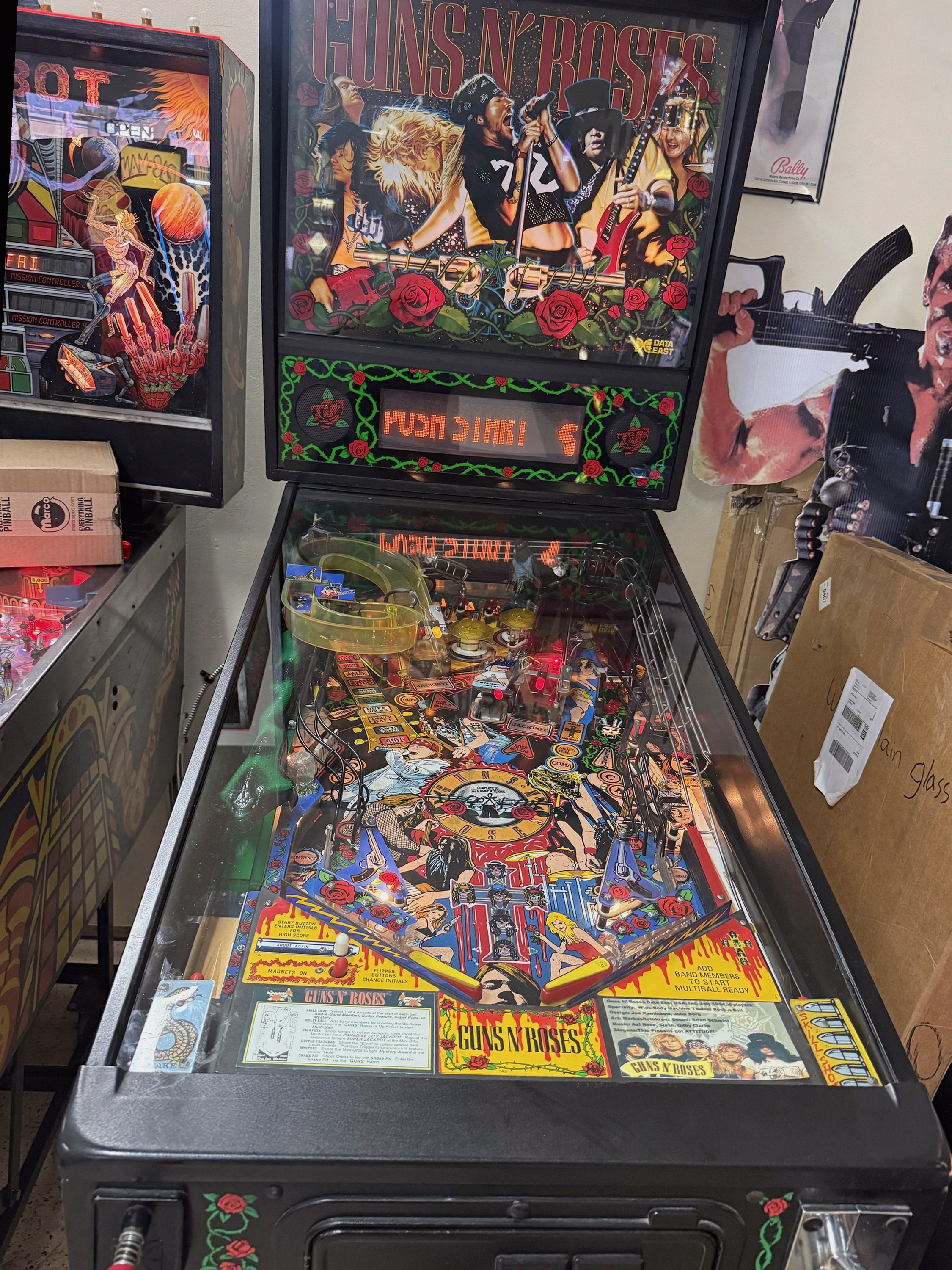 Guns N Roses Pinball